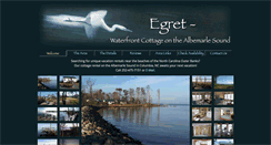 Desktop Screenshot of egretonthesound.com